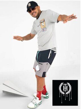 THC Paradise Men's Sports Shorts Size L Waterproof Limited Addition